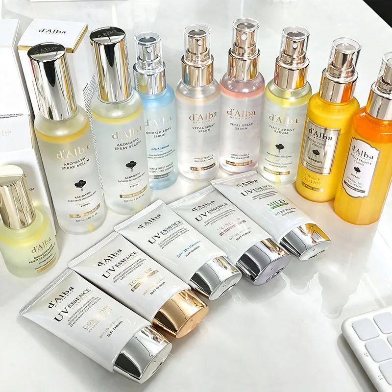 D'Alba Face Essence Spray White Truffles First Spray Serum Face Light Moisturizer Brightening Essence Multi-Effect Skin Care