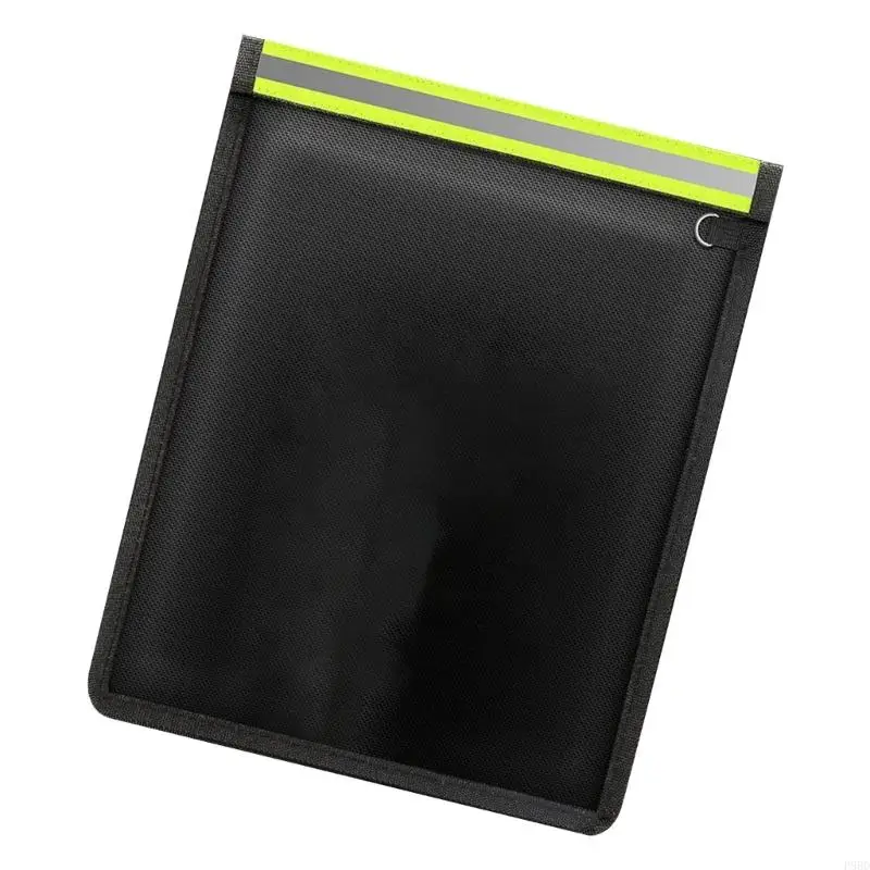 Reflective Flap Top Blocking Storage Case with Resistant Carry Design for Card Battery Travel Storage