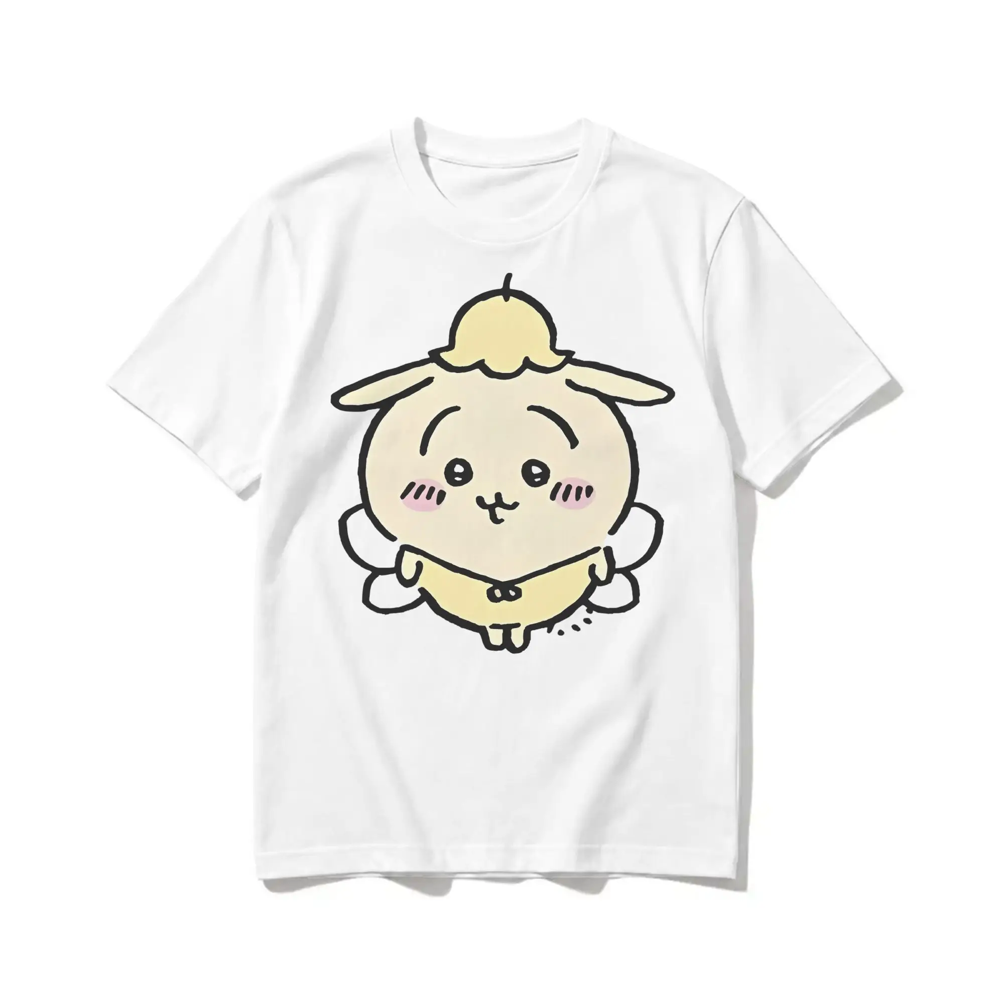 Men Women's Chiikawaii Cute Daily Adventures T Shirt Usagi  Cotton Clothes Vintage Short Sleeve Crew Neck Tees Gift Idea T-Shirt