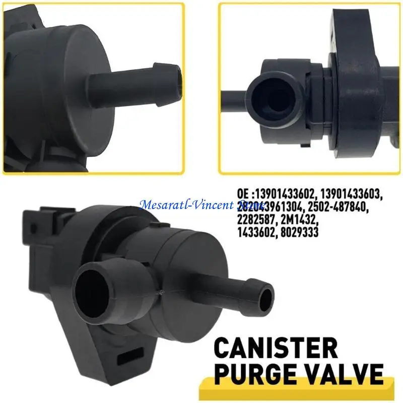 A70F Vaporcanister الملف اللولبي لـ E46 E39 E38 13901433602 صمامات تطهير التحكم في الانبعاثات