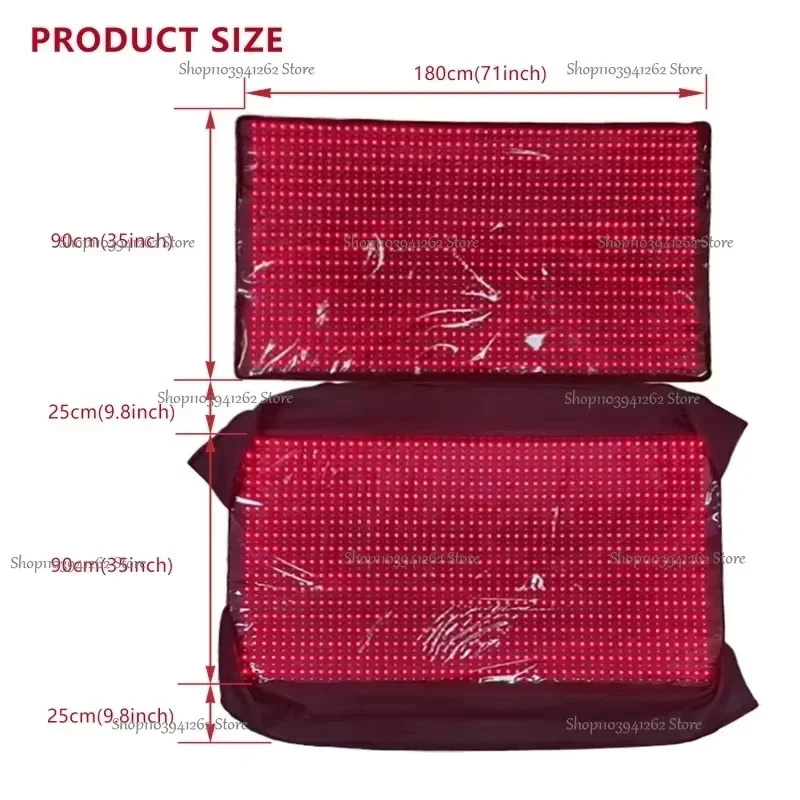 Full Body Red Light Infrared Sauna Bag 660/850nm, Portable Body Wrap for Relaxation & Skin Comfort