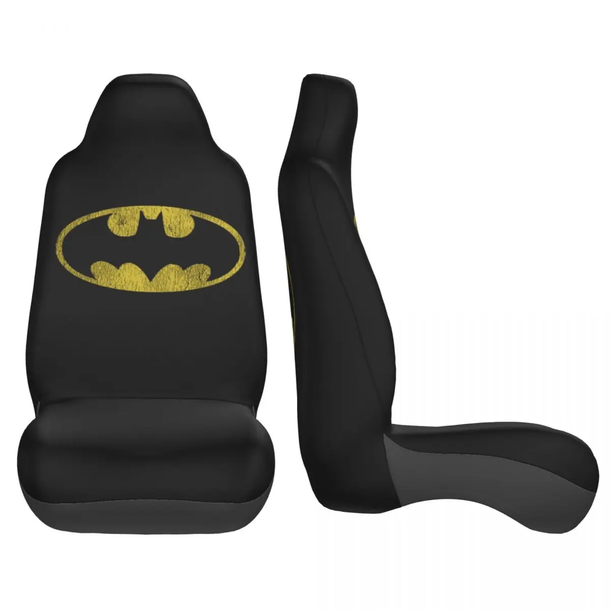 Batmans Yellow Universal Car Seat Cover Protector Interior Accessories Suitable For All Kinds Car Seat Covers Car Accessories - view 4