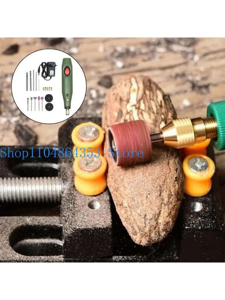 652F Grinding Polishing Cutting Micro Hand Drill Electric Drill Grinding Engraving Pen Milling Trimming Polishing Drill Bits