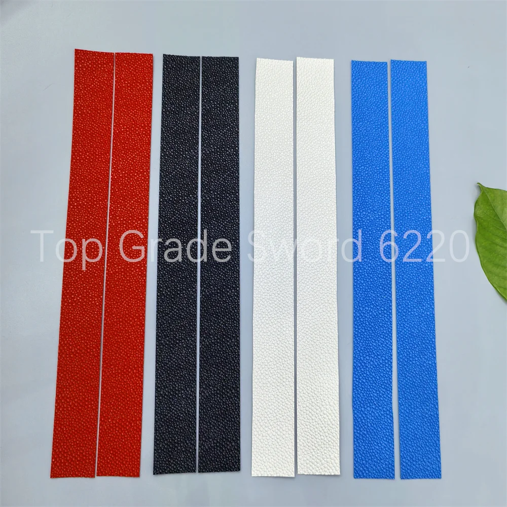 Good Quality 2Piece Imitated Rayskin Samegawa For Japanese Samurai Katana Sword Wakizashi Tanto Tsuka Handle Hilt Fittings