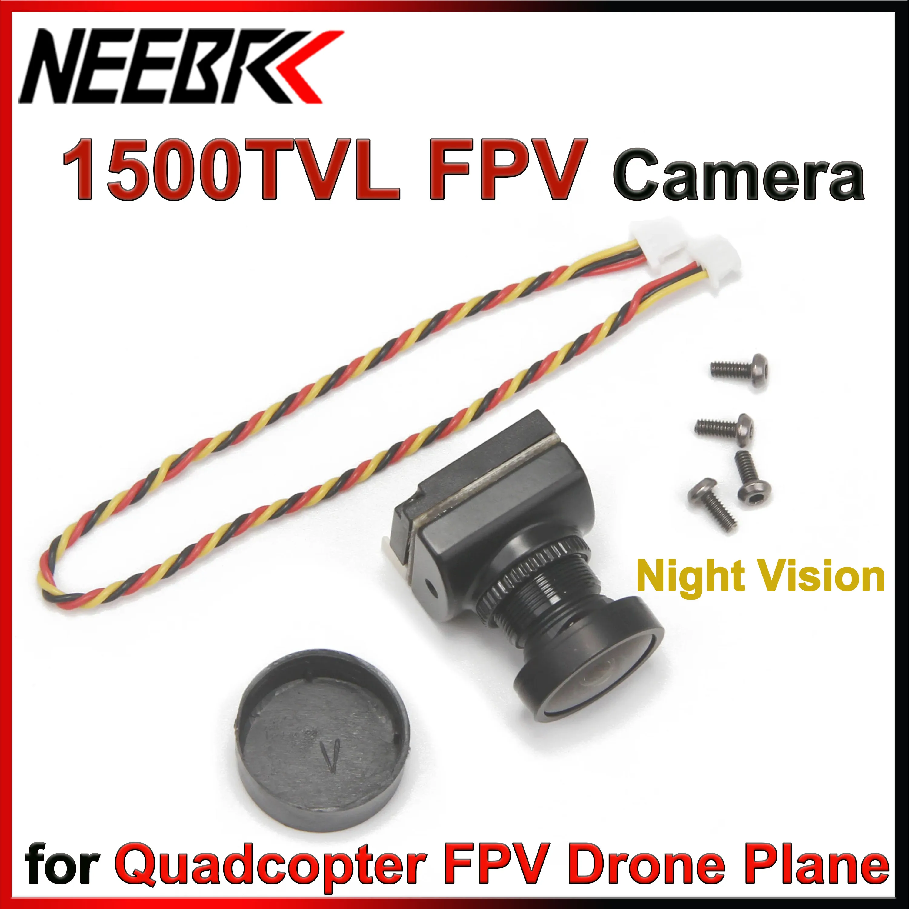 NEEBRC 1500TVL Nachtsicht NTSC/PAL FPV Kamera DC 5-35V Für RC Quadcopter FPV Racing Drone multicopter Flugzeug Flugzeug DIY Teil