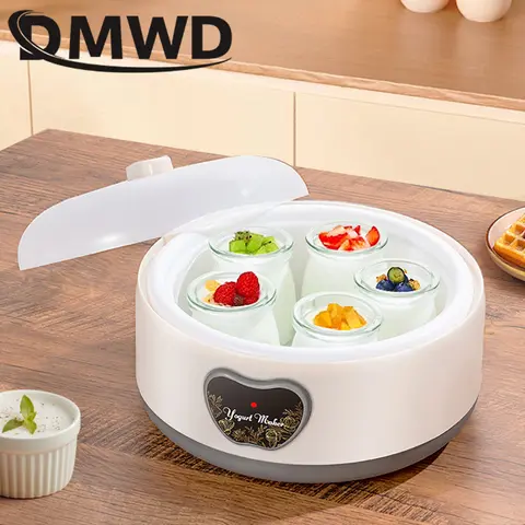전기 요구르트 메이커, 자동 DIY 요구르트 발효기, 항온 발효 사우어 크림, 레벤 발효기, 110V