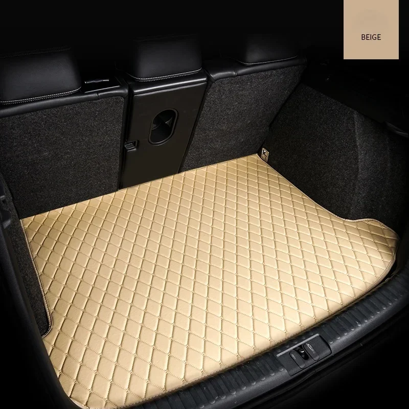 Car Trunk Mats For Hyundai Tucson 2025 2024 2023 2022 2021 Auto Vehicles Cargo Liner Carpets Interior Accessories Waterproof Rug