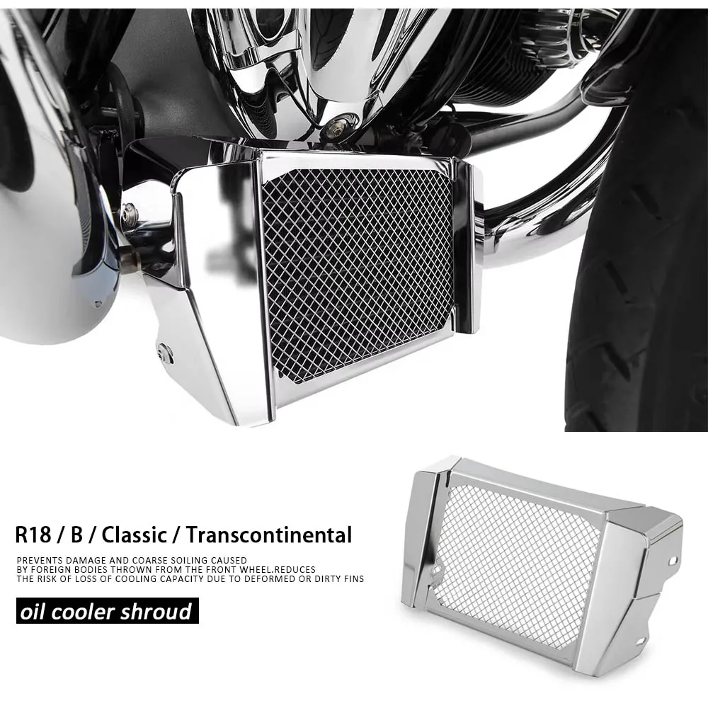 

New Motorcycle Fit For BMW R18 B R18 Classic Radiator Grille Guard Protector Grill Cover Protection R18 Transcontinental