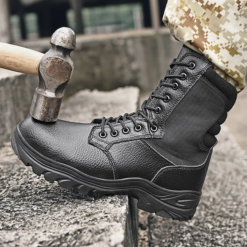 

2025 New Tactical Boots Men Boots Special Force Desert Combat Male Boots Outdoor Hiking Boots Ankle Shoes Men Tactical Boots