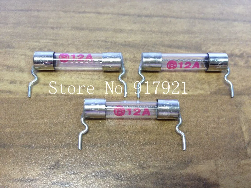 [ZOB] Japan YUKITA GPR-B12A pin gyoda explosion-proof tube 12A insurance 6X30 micro glass fuse  --200pcs/lot