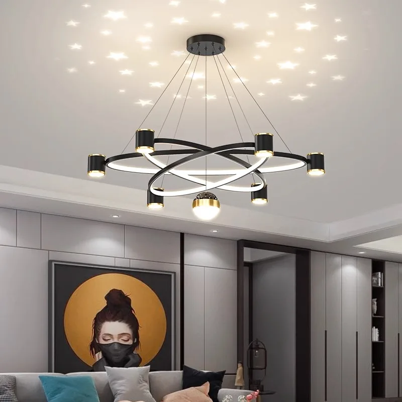 Modernos Lustres LED para Decoração de Casa, Luzes Penduradas, Iluminação Interior, Sala de Estar, Sala de Jantar, Lâmpadas Pendant