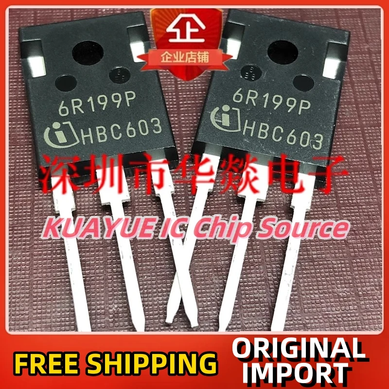 10PCS-30PCS/  6R199P  IPW60R199CP  TO-247 650V 16A   Fast Shipping Quality Guarantee