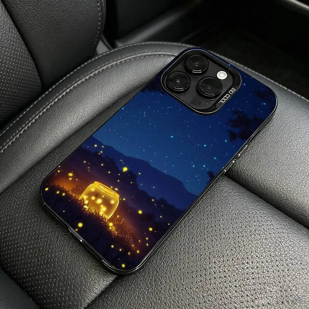 Anime M-Mushishi Phone Case For iPhone 17,16,15,14,13,12,11 Plus,Pro Max,XS,Colorful Silver Cover view 4