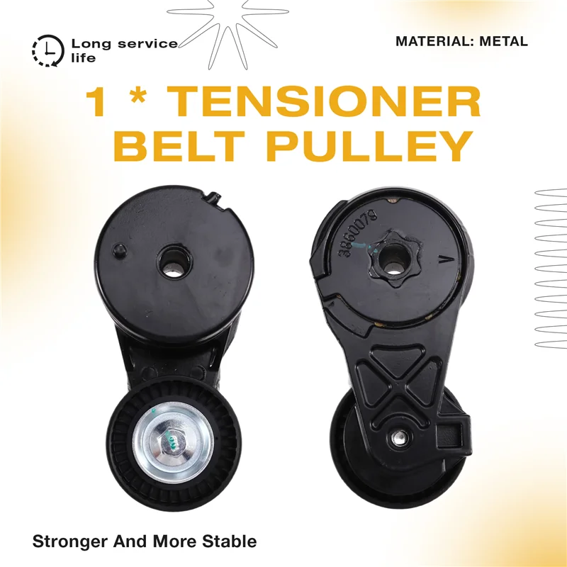 

3860079 Tensioner Belt Pulley For Volvo Penta 4.3L 5.0L 5.7L 7.4L 8.2L W/Serpentine Belt