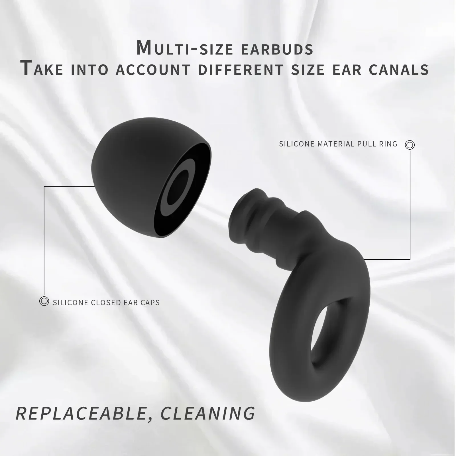 Loop Quiet Ear Plugs for Noise Reduction for Sleeping Silicone Ear Plugs for Swimming Motorbike Noise Filtering Ear Plugs