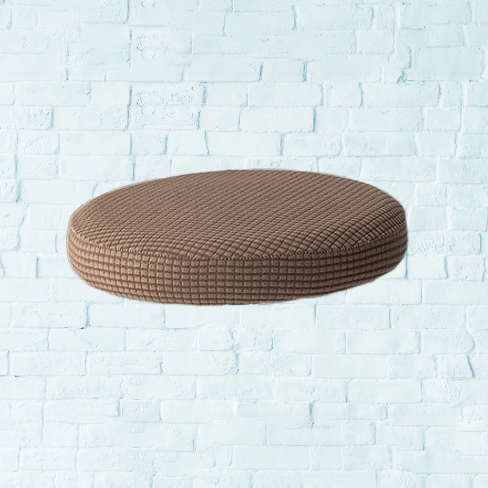 

Elastic Round Chair Cover Stretchy Protective Case Removable Seat Cover for Bar Stool Hotel Office Party