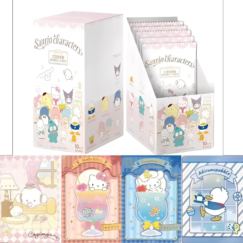 

KAYOU Official Genuine Sanrio Characters Cards Series 1 Fantasy Journey Collection Cards Anime Themed Holiday Gifts Toys
