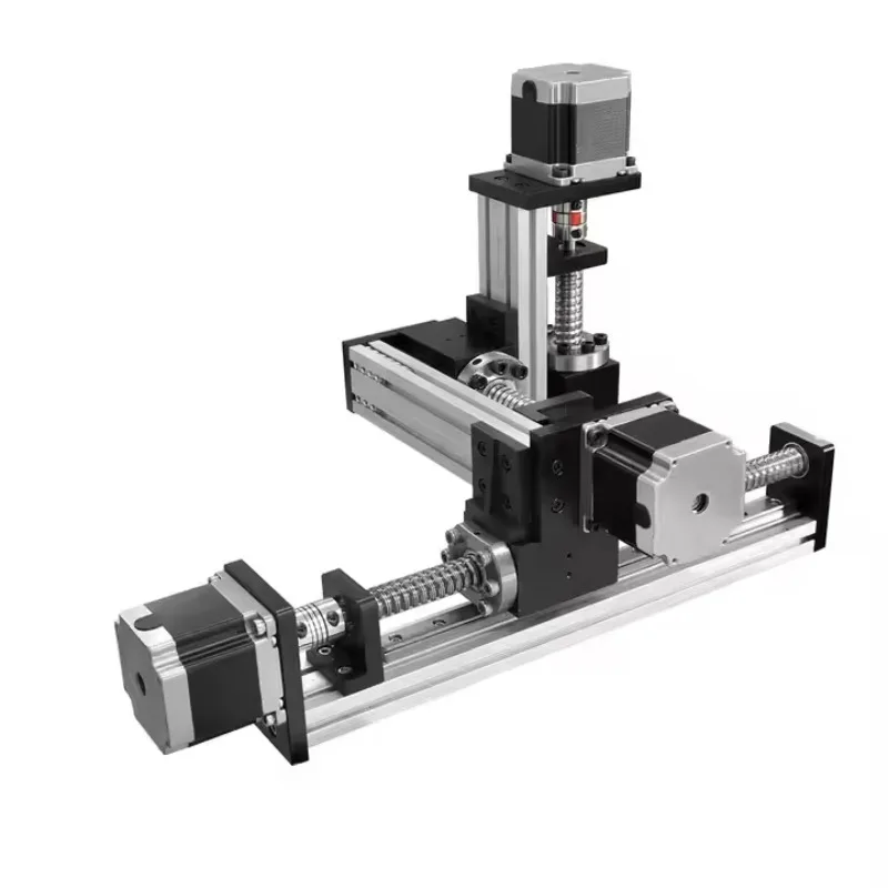 50-1000mm Cnc Xyz Multi Axes Series Ball Screw Drive Linear Module Sliding Table Slide Linear Stage for X Y Z Linear Stage