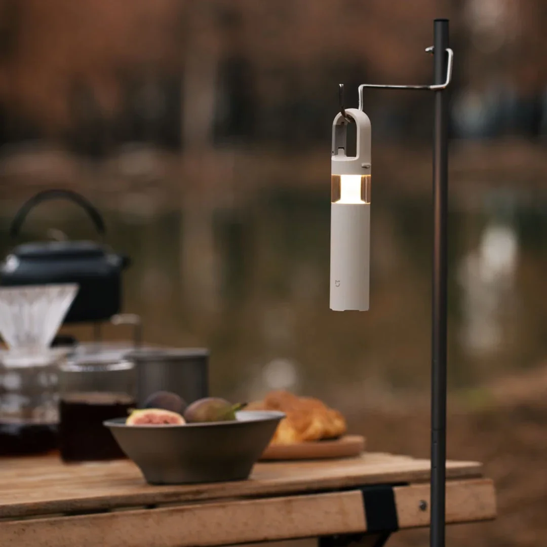 Xiaomi Mijia camping light Rechargeable Tent Lamp for Separate double light design Outdoor Camping Light work with Mijia APP
