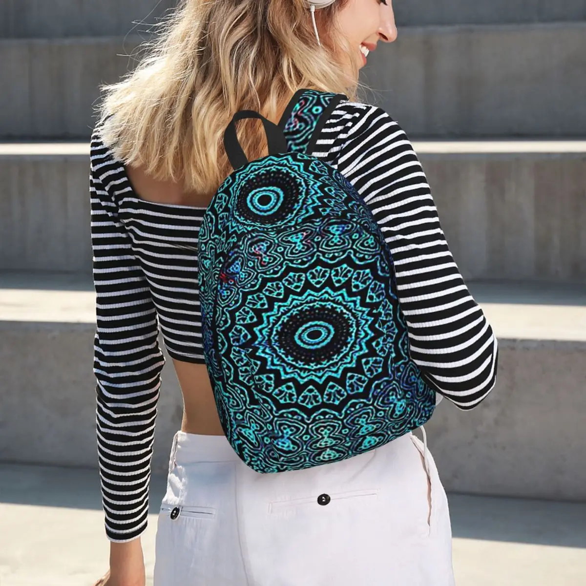 Bohemian Passion Mandala Zen Yoga Meditation Backpack Hot Sale Daypack Kids BookBag School Bag Shoulder Bags for Men Women