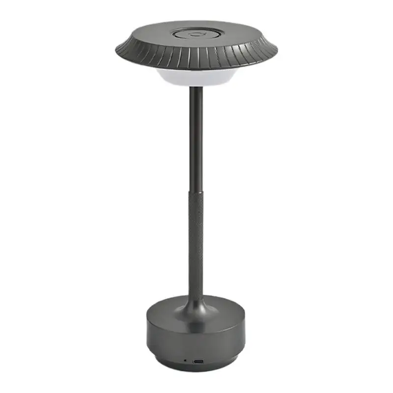 

Table Lamp Vintage Rechargeable Desk Lamp Retro UFO 3 Modes Adjustable Night Light For Bed Bedroom Kids Living Room Home Shelf
