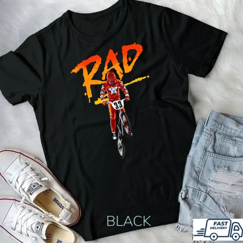 Rad 33 Bike Vintage Racing Biking Cycling Gift Unisex T-shirt S-3XL