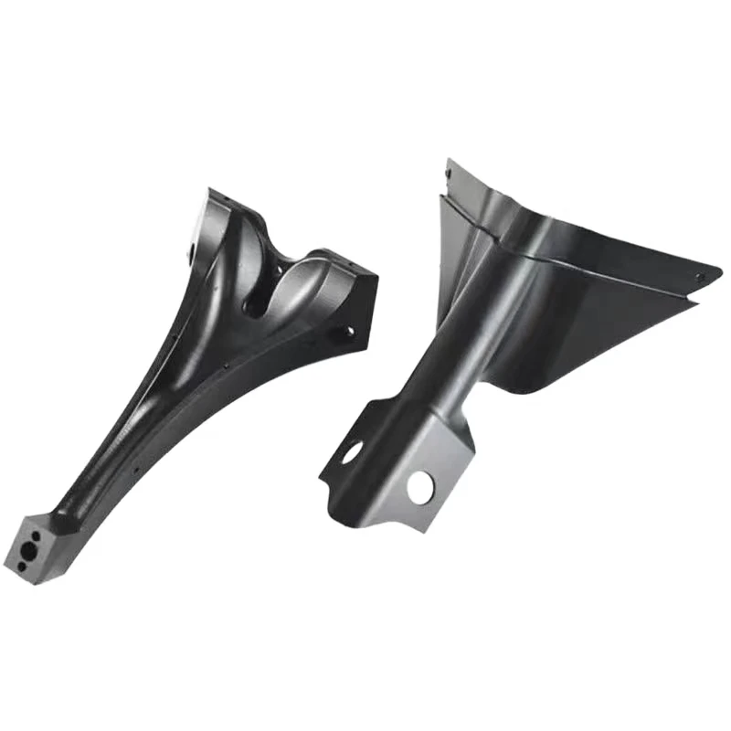 

Cnc Machining Parts Anodized Aluminum Custom Aluminum Alloy Precision Machined Black Special-shaped Bracket