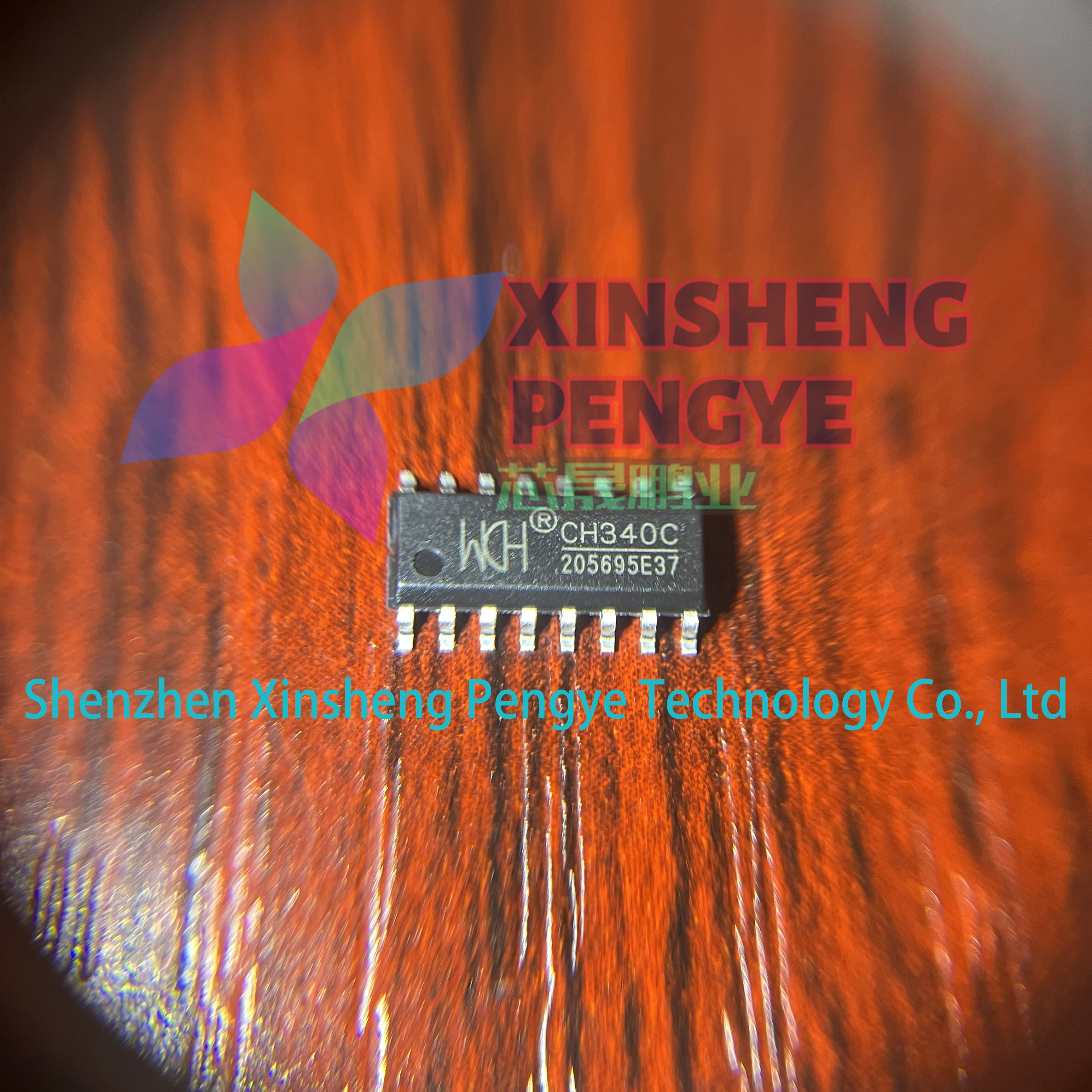 고품질 CH340C 패키징 SOP-16 USB2.0 USB 변환 칩 트랜시버 IC 재고 있음