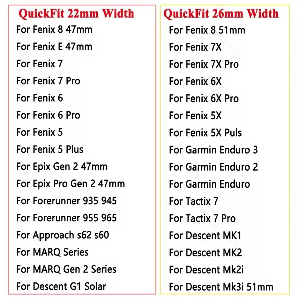 Titanium Alloy Watch Bracelet for Garmin Fenix 8 51mm 47mm 7X 6X MARQ Gen 2 Descent Mk3i G1 Epix Pro 5X Plus Band Quickfit Strap