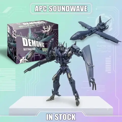 【In Stock】APC Toys Transformation Toy TFP Demon Whisper 2.0 Blue UAV Drone Action Figure Toy Collection Gifts