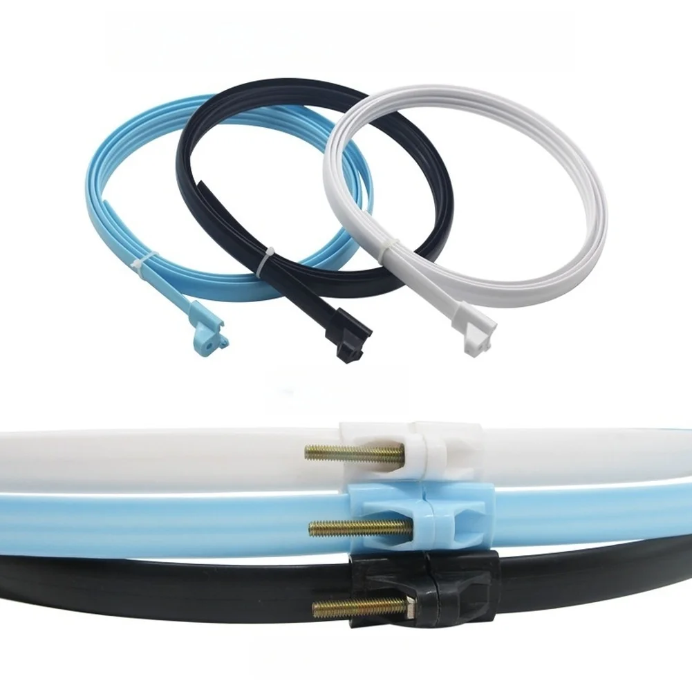 Adjustable 160cm PP Plastic Safety Guard Ring For 12 To 18 Inch Electric For Fan With Reinforced Dual Slot Clip Easy Install