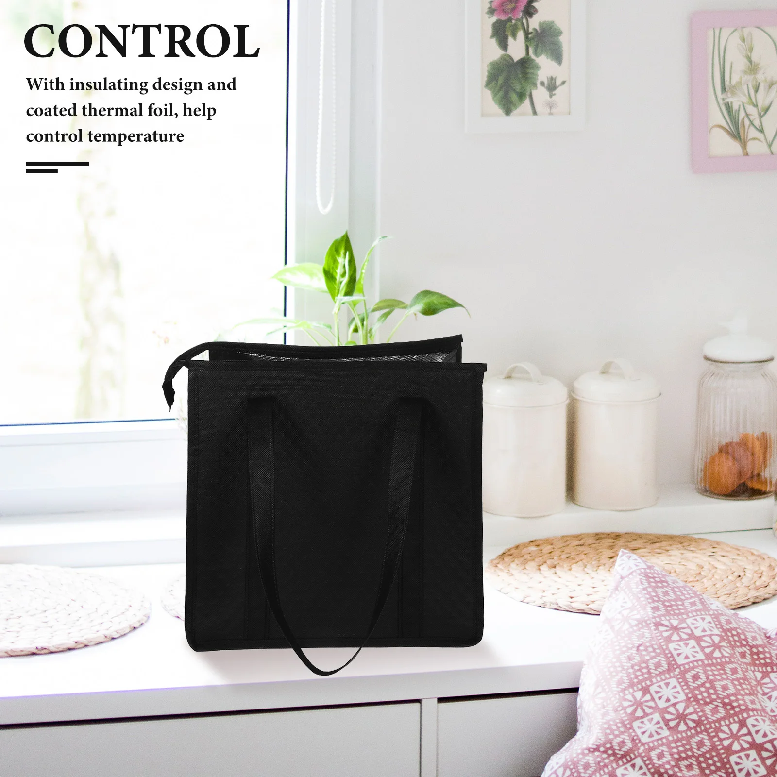 

Insulation Bags Cooler Insulated for Travel Grocery Reusable Boxes Foldable Heavy Duty Shopping Food Tote