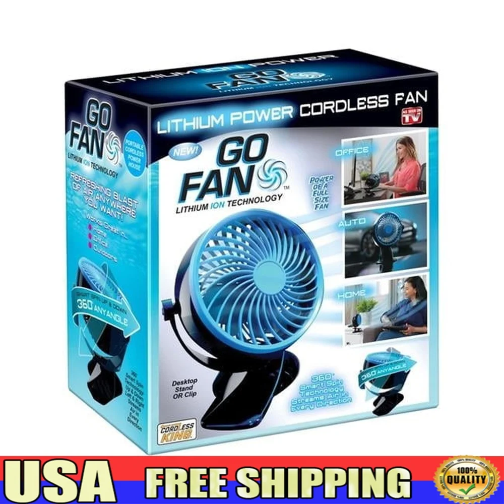 

Пластиковый беспроводной аккумуляторный вентилятор