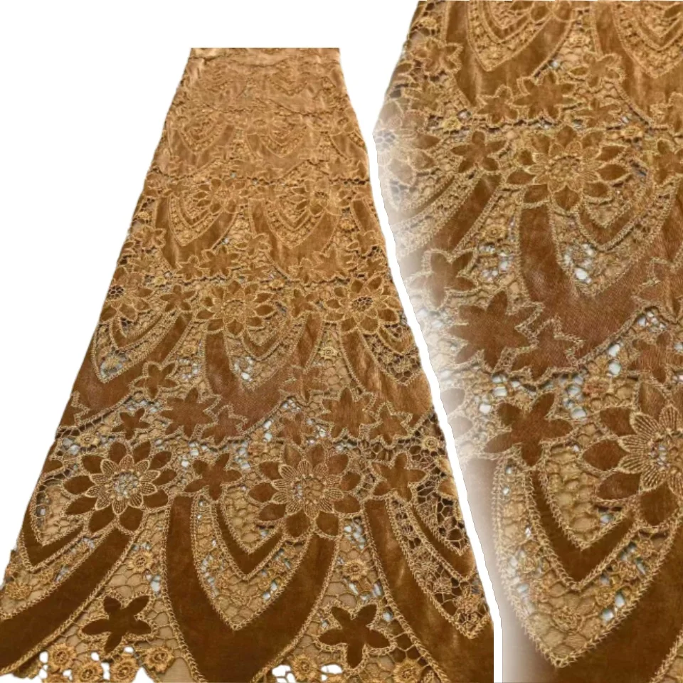 

Африканское Нигерийское высококачественное бархатное платье с блестками из французского тюля и кружевной ткани, нигерийское платье 5 ярдов для свадебной вечеринки, женское C1191