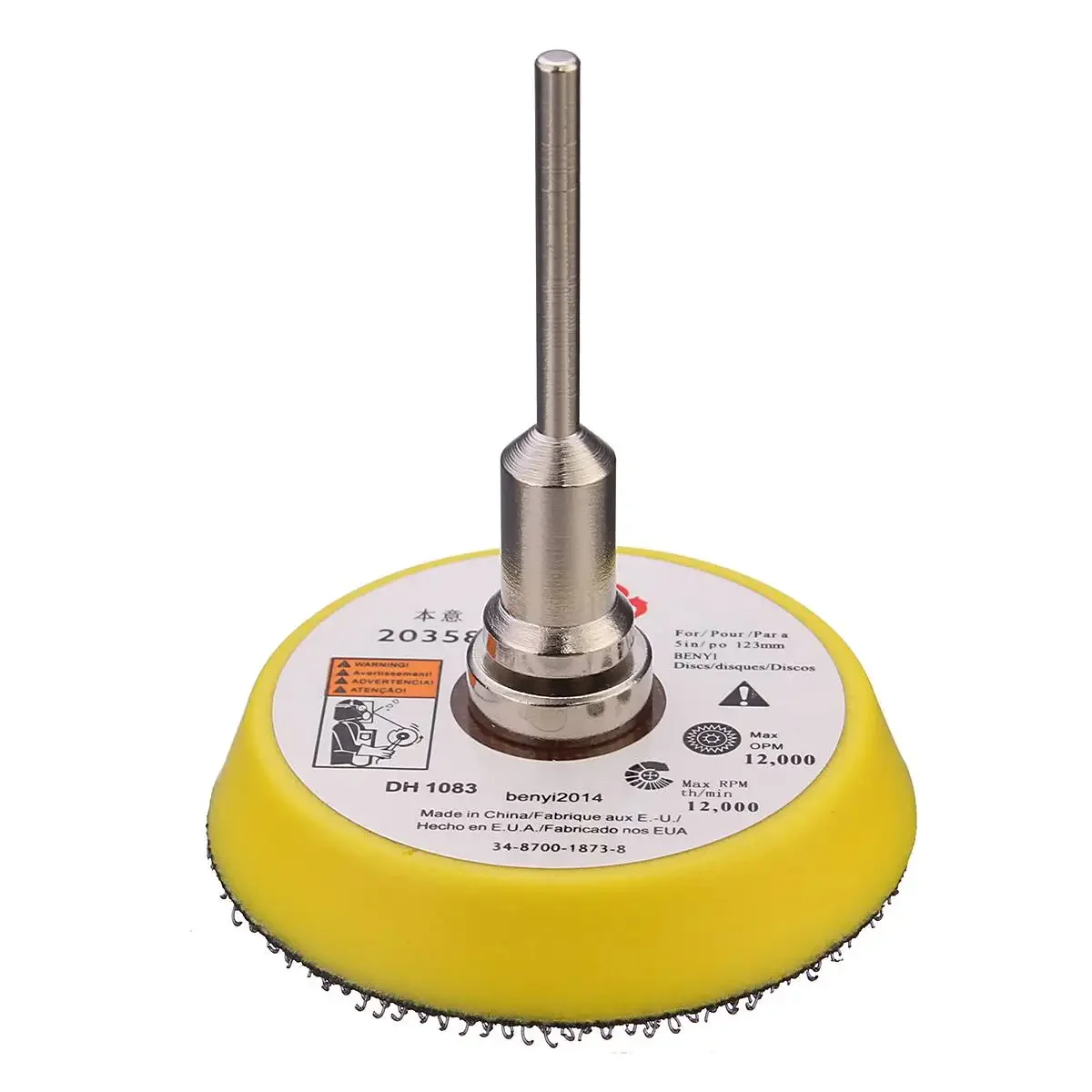 

2 Inch Polishing Pad Sanding Buffing Plate Disc Power Tools for Car Polisher Polishing Machine Accessories with 3mm Shank