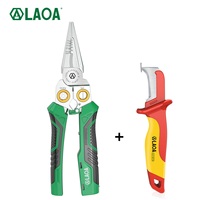LAOA Lithium Battery Multi Function Electrician Pliers Professional Tool Set For DIY Home Repair And Industrial Use