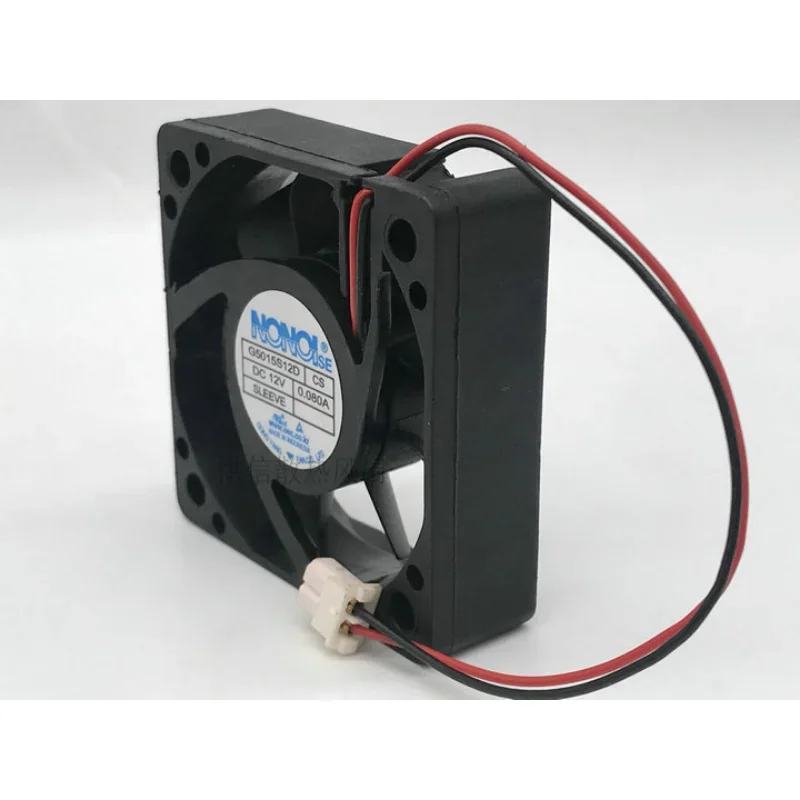 New Cooler Fan for NONOISE G5015S12D CS DC12V 0.080A 5CM Silent Cooling Fan 5015 50*50*15MM