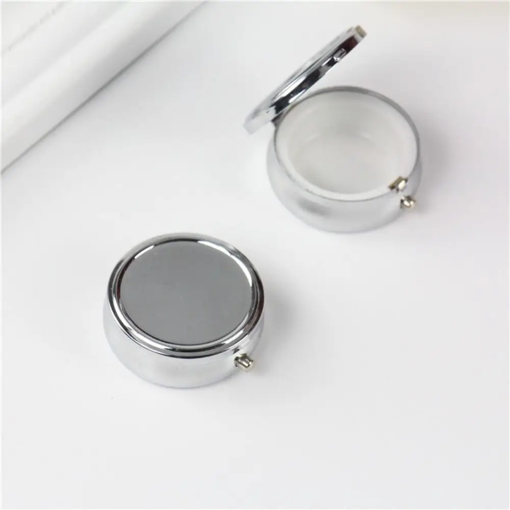 Portable Mini Detachable Tin Jar Container Refillable Bottles Box Candle Jars Medicine Box Pill Jewelry Storage Box