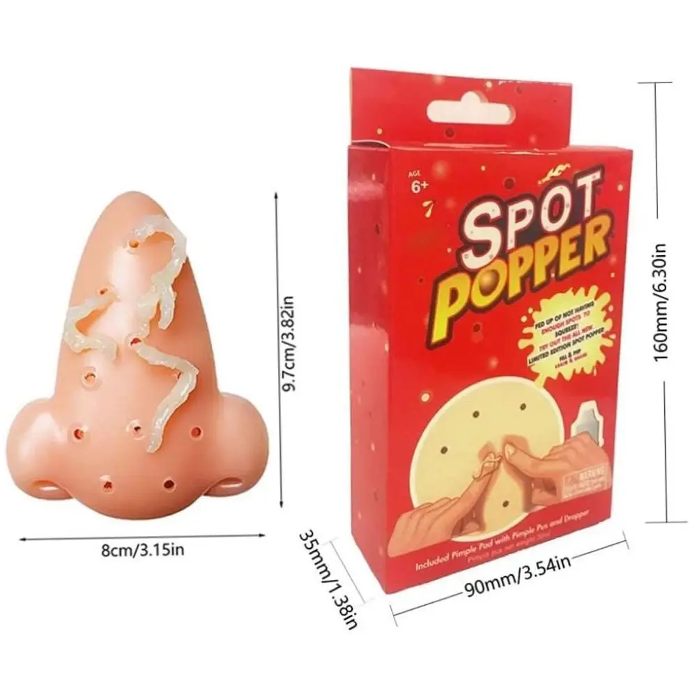 Stress Relief Skin Picking Fidget mit 30 ml Additivlösung Skin Picking Squeeze Akne Neuheit Squeeze Akne Pickel Pops Toy