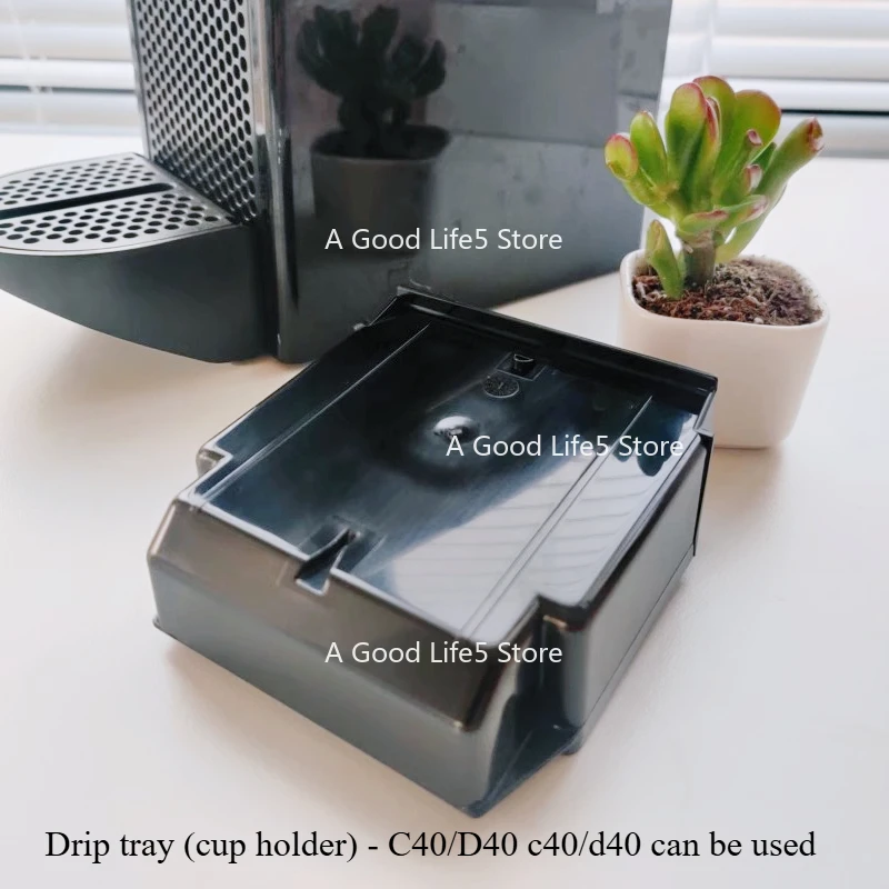 Apply To NESPRESSO Inissia Coffee Machine Accessories C40D40 Water Tank Capsule Compartment Cup Holder Drip Tray