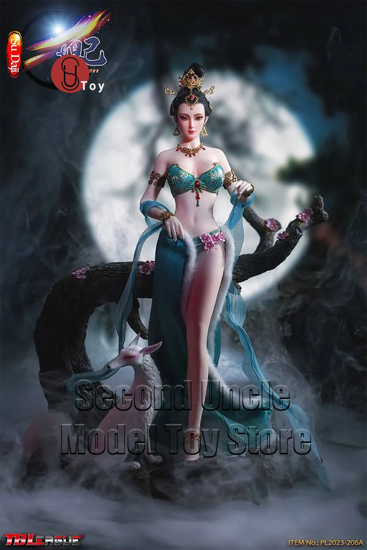 

TBLeague PL2023-206 A Su Daji Golden 12'' Female Soldier Action Figure Full Set Collectible Model Toys Gift