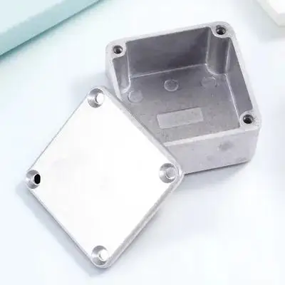 

Effect Box Case Aluminum Guitar Pedal Enclosure Metal Preamp Electric Work DIY Accessory Smooth Anti-Rust