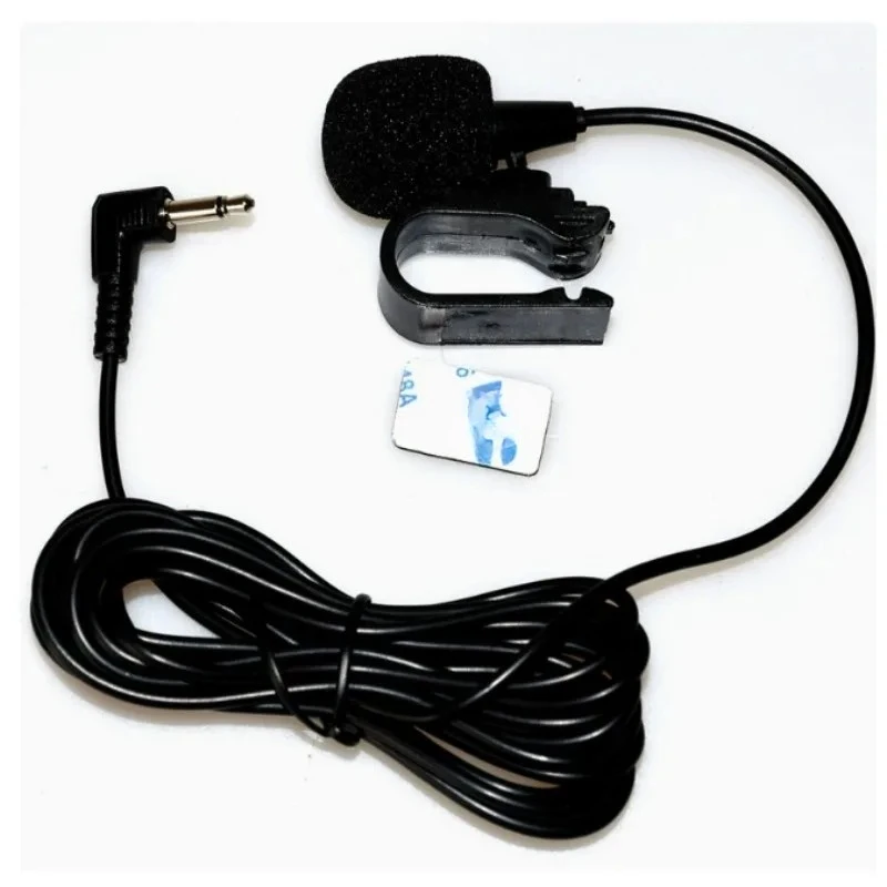 Professionals Car Audio Microphone 3.5mm Clip Jack Plug Mic Stereo Mini Wired External Microphone For Auto DVD Radio 3m Long