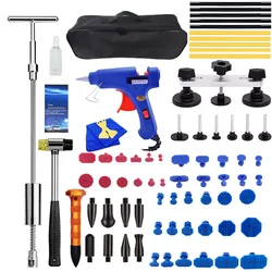 Car Paintless Dent Repair Kit Car Body Dent Puller Full Set Hail damage Dent Remover Tools for Door Dings Dents Removal Tool