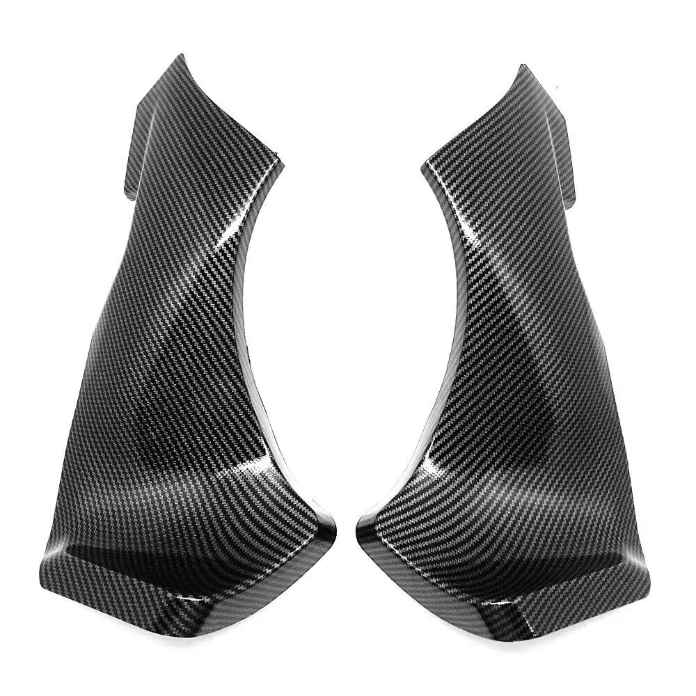 

For KAWASAKI ZX-6R ZX6R 2005 2006 Carbon Fiber Color Front Dash Lower Handle Cover Fairing