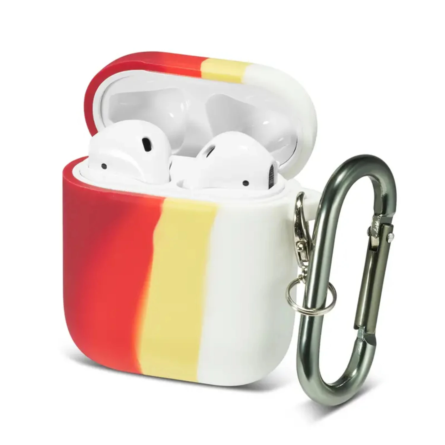 

Silicone Four-color Earphone Protective Case For Airpods 1/2