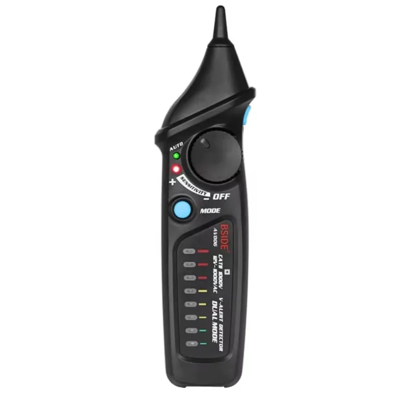 Voltage Tester Pen Non-contact 12-1000V AC AVD06 Dual Mode Live Wire Detector Custom Logo for Electrician Home Portable Tool