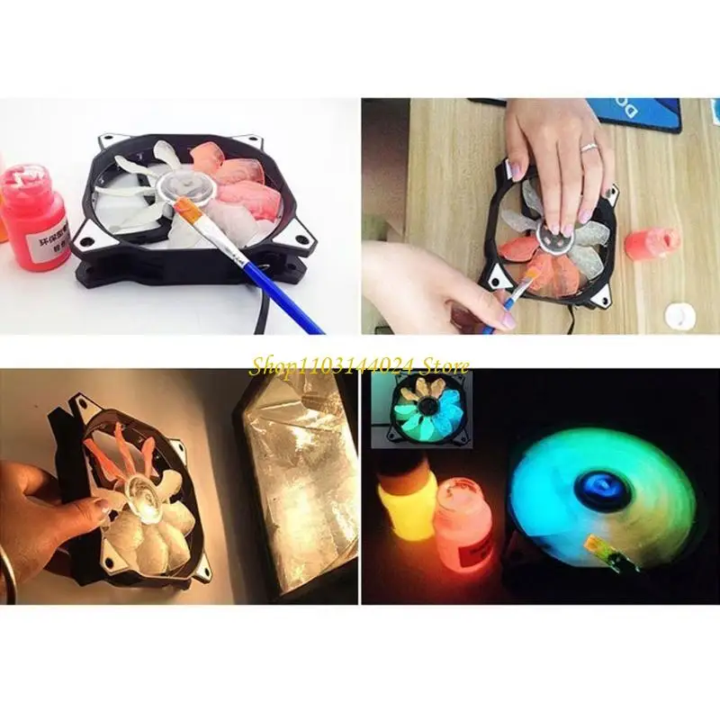 N5KE Luminous Pigment Powder Fluorescent Dye Liquid Colorant Resin Mold Paint
