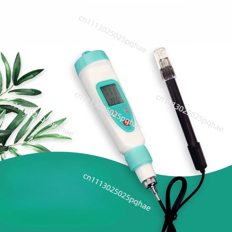 Portable Digital pH Meter, High Accuracy Handheld External Electrode for Aquarium Pool Water Quality Testing
