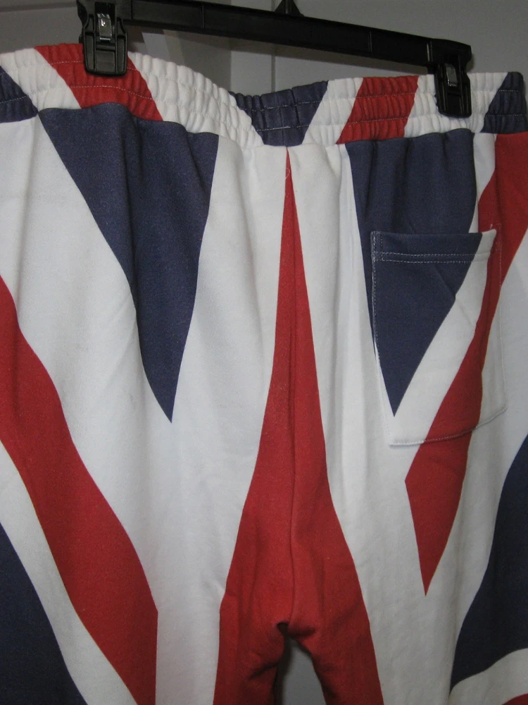 2025 جديد شارع الهيب هوب مطبوعة الربط عارضة السراويل المستقيمة فضفاضة ومتعددة الاستخدامات